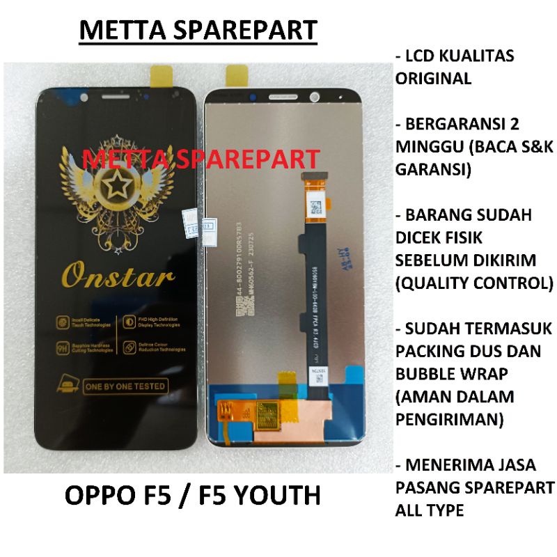 Original OEM LCD Touchscreen Oppo F5 / F5 Youth