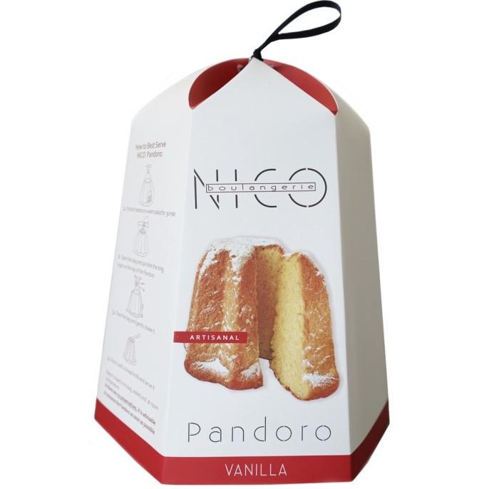 

\\\\\] NICO Boulangerie Pandoro Vanilla Cake 640gr Box - The Christmas Star