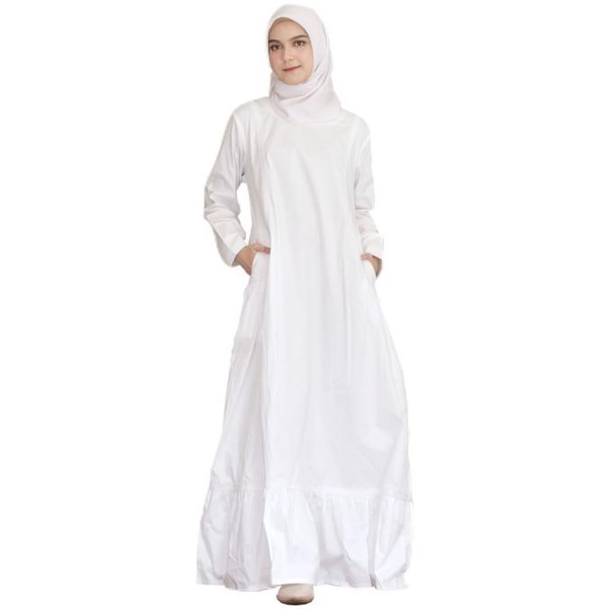 Fayrany Baju Gamis Ibu Putih Dandelion FBG-WP-001