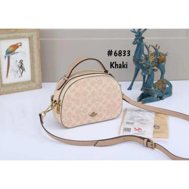 [ Promo ] Tas Selempang Wanita Import Serena 2 Ruang Coach New Fashion Terbaru