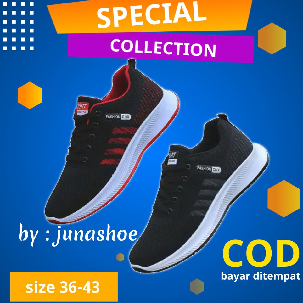 New CollectionWw3W7 Sepatu Sneakers Wanita Dan Pria Sepatu Olahraga Senam Cewek Dan Cowok Murah Dan 