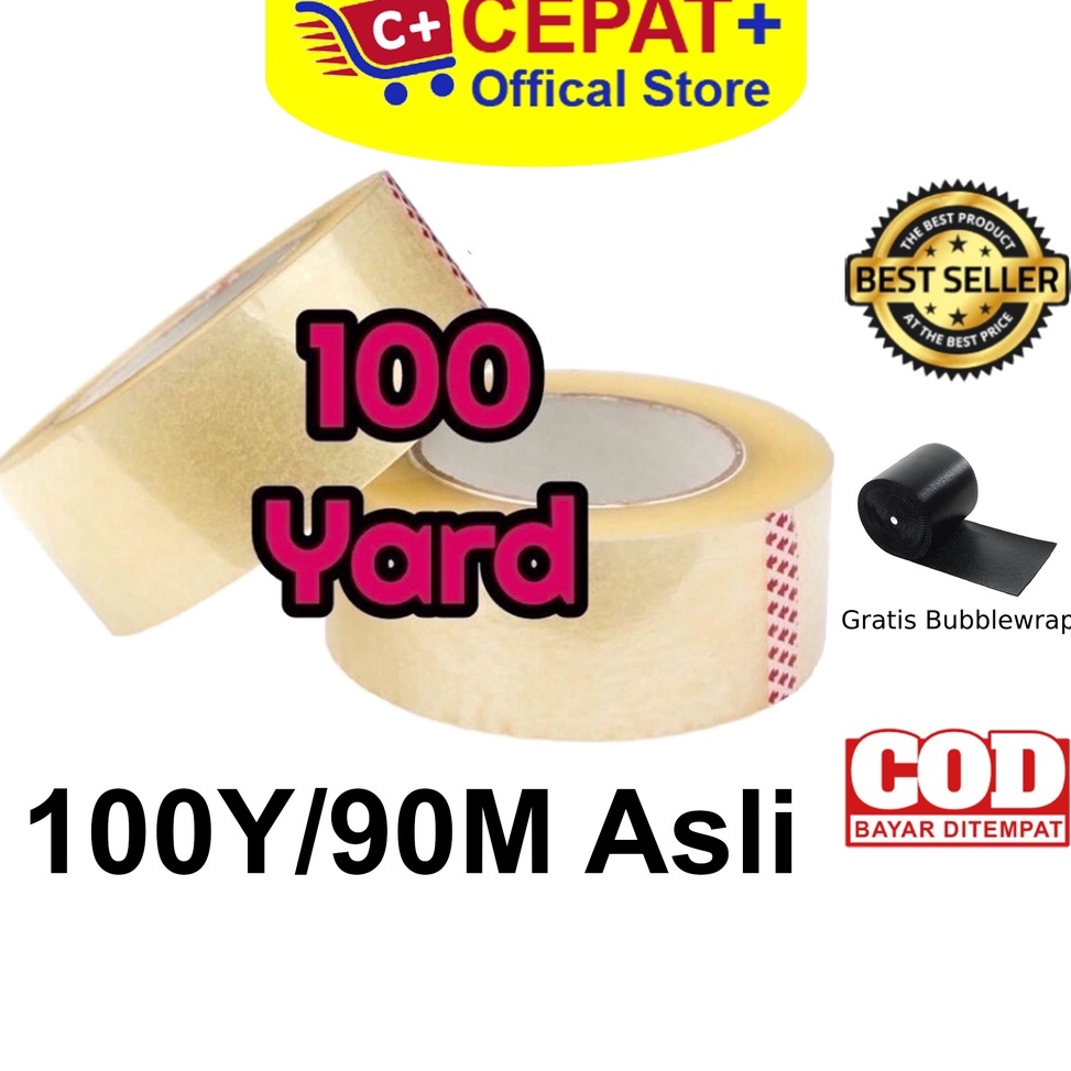 

7F5869 1 pcs Lakban Bening / Opp Tape 48mm x 100 Yard x 48 Micron 36