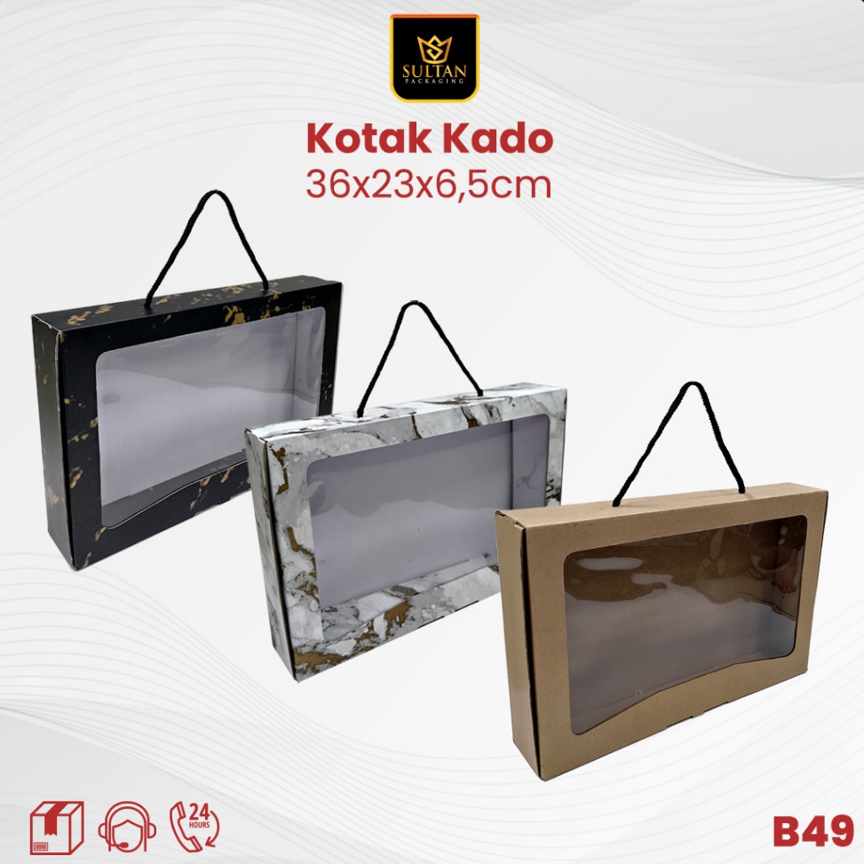 

[PRODUK HCJHU81] SULTAN - Kotak Hampers - Kotak Kado Pakaian - B49 ➢Promo
