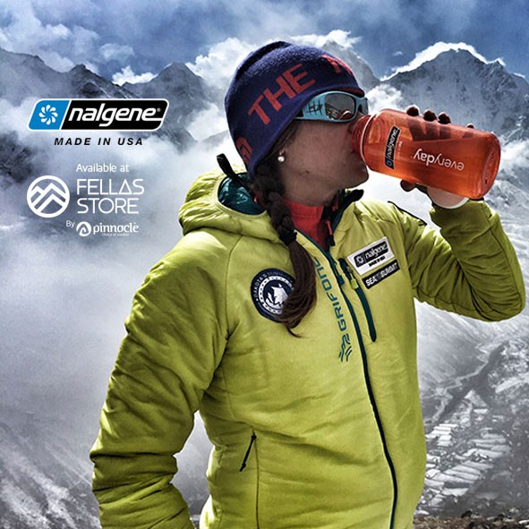 Nalgene Wide Mouth Tritan - Glowgreen, Clementine, Aubergine, Red Terlaris