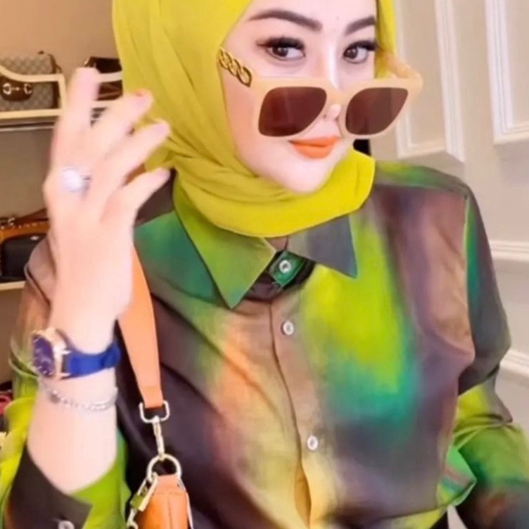 Super Sale ld 112 pjg 70 kemeja wanita bangkok import