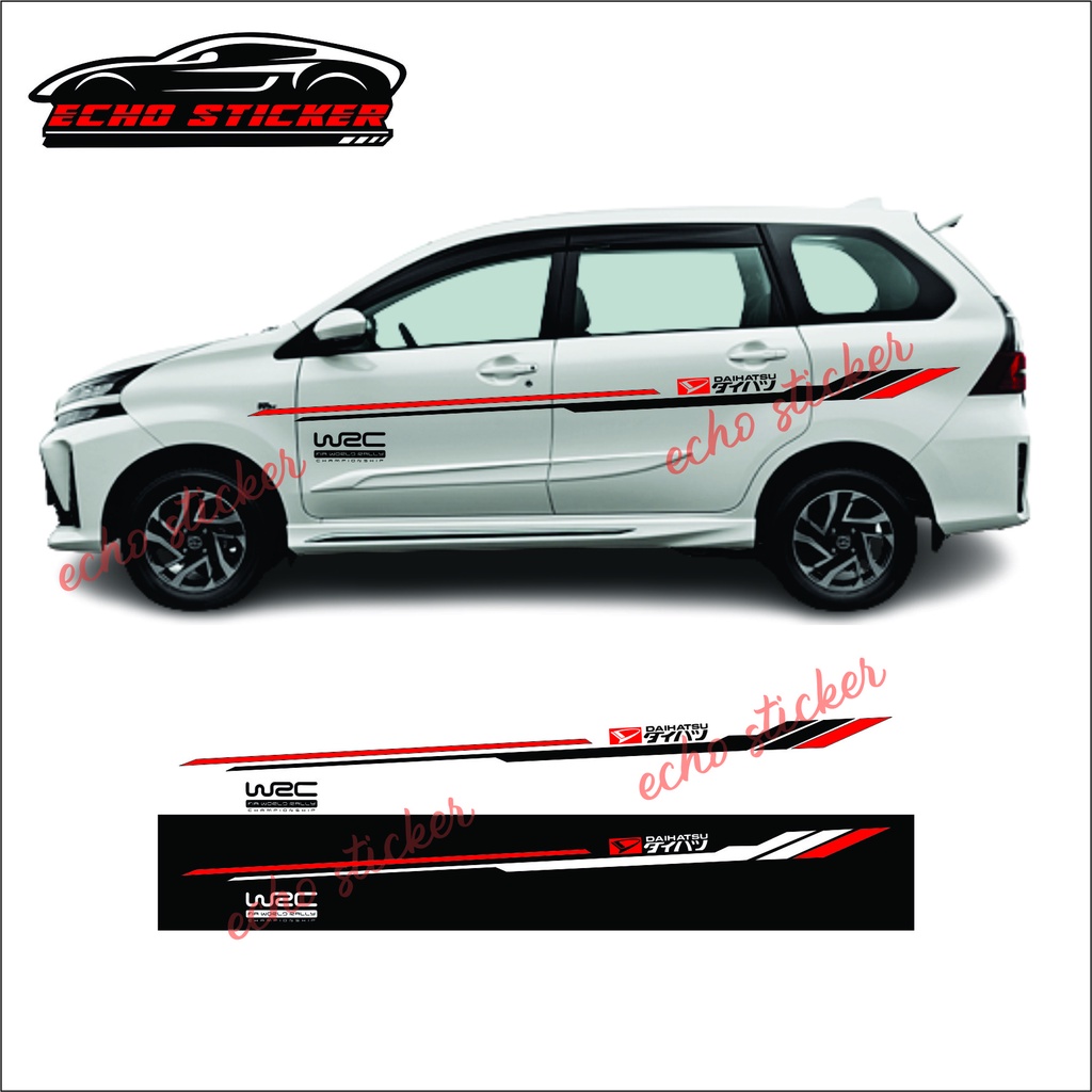 sticker stiker cuting mobil velos avanza xenia list stiker