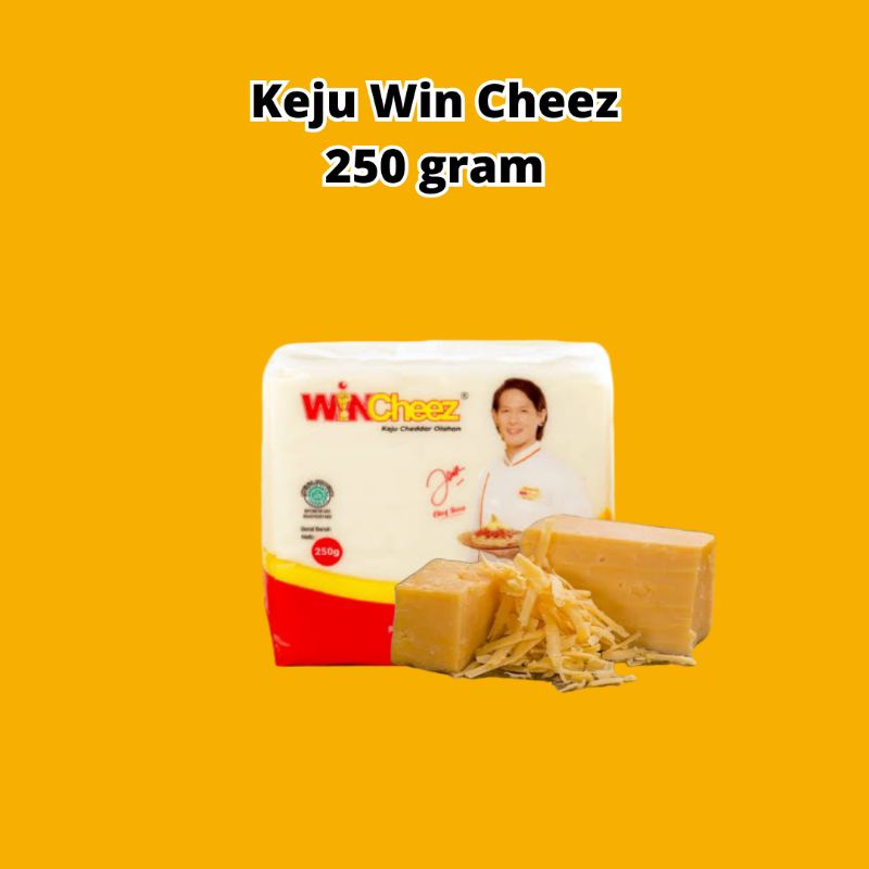 

Keju WinCheez 250 Gram, murah berkualitas cocok untuk toping makanan dan capuran kue