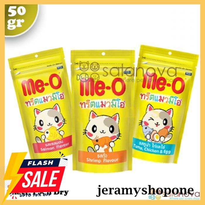 MEO SNACK/CEMILAN KERING 50GR ME-O HIGHT QUALITY 