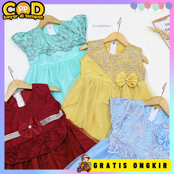 Gahun Bj Ultah Anak2 Sress Dtees Fashion Anak Derss Pendek Selutut Drass Natal Ank Terbaru 2023 Dres