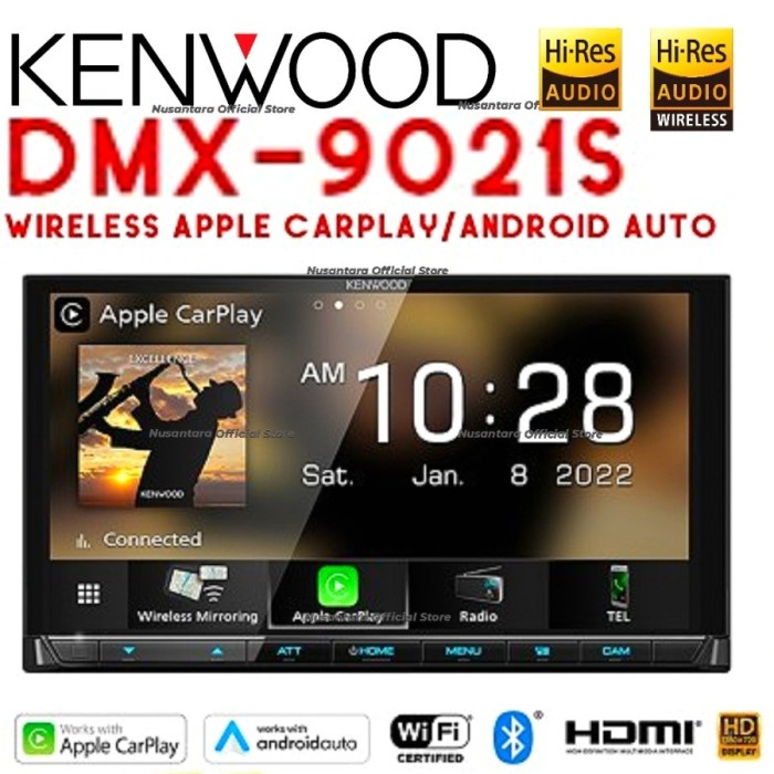 kenwood dmx9021s head unit double din apple android dmx 9021 s 9021s cikacika321