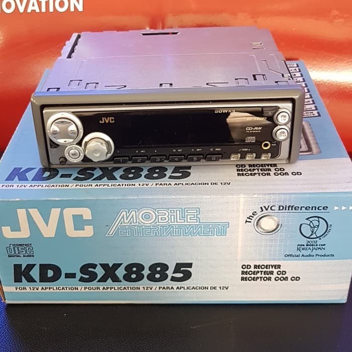 tape mobil cd,mp3 merk jvc seri kd-sx885 cikacika321