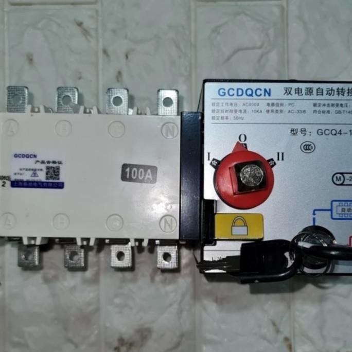 Ats Automatic Transfer Switch 100A Original