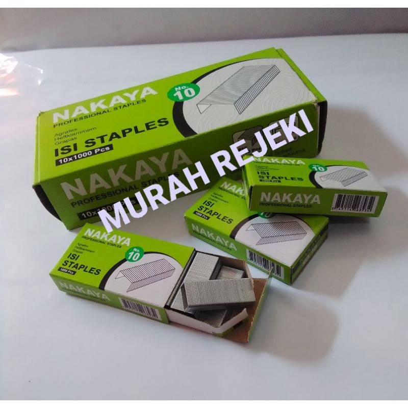 

isi staples nakaya/isi stapless murah