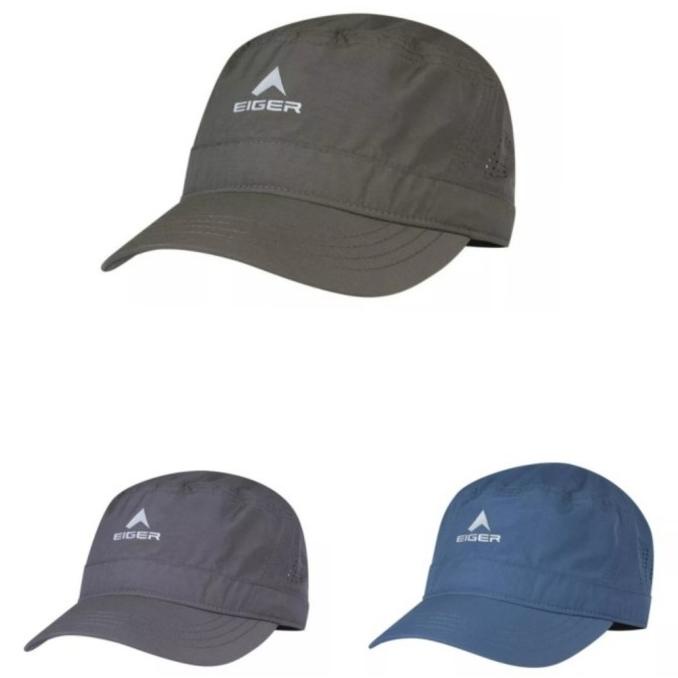 TOPI EIGER TROEPEN CAP TOPI HIKKING TRAIL RUNNING ORIGINAL EIGER