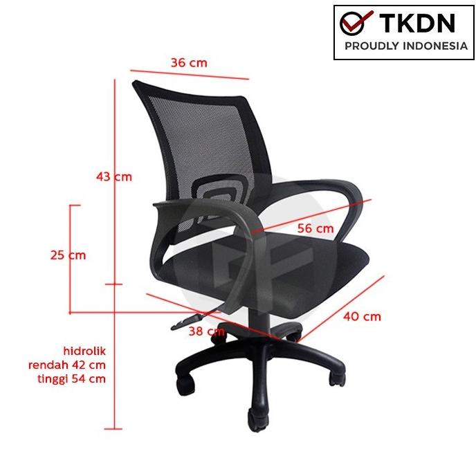 Kursi Kerja Kantor Staff KK 4005 E