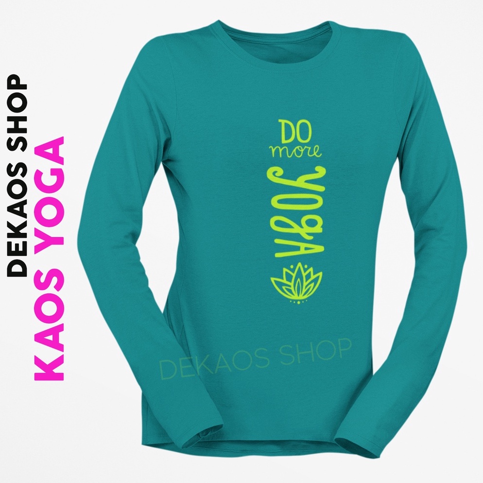 BEST SELLER KAOS LENGAN PANJANG YOGA WANITA / KAOS SENAM YOGA WANITA / BAJU YOGA / ATASAN YOGA / KAO