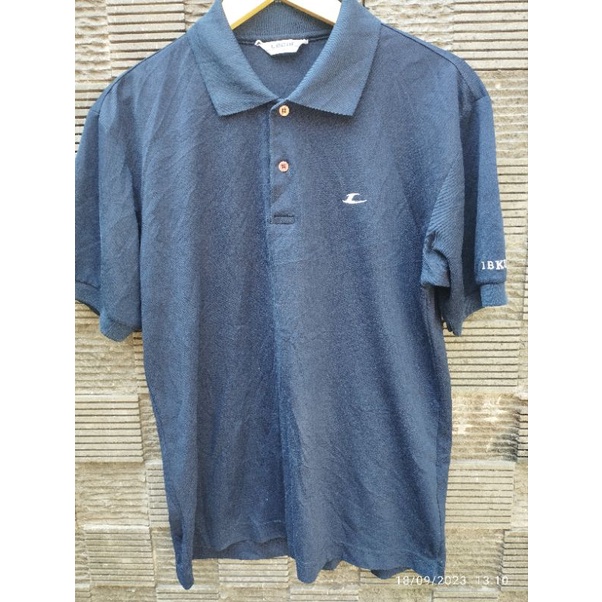 Kaos Kerah Lecaf Black Dongker