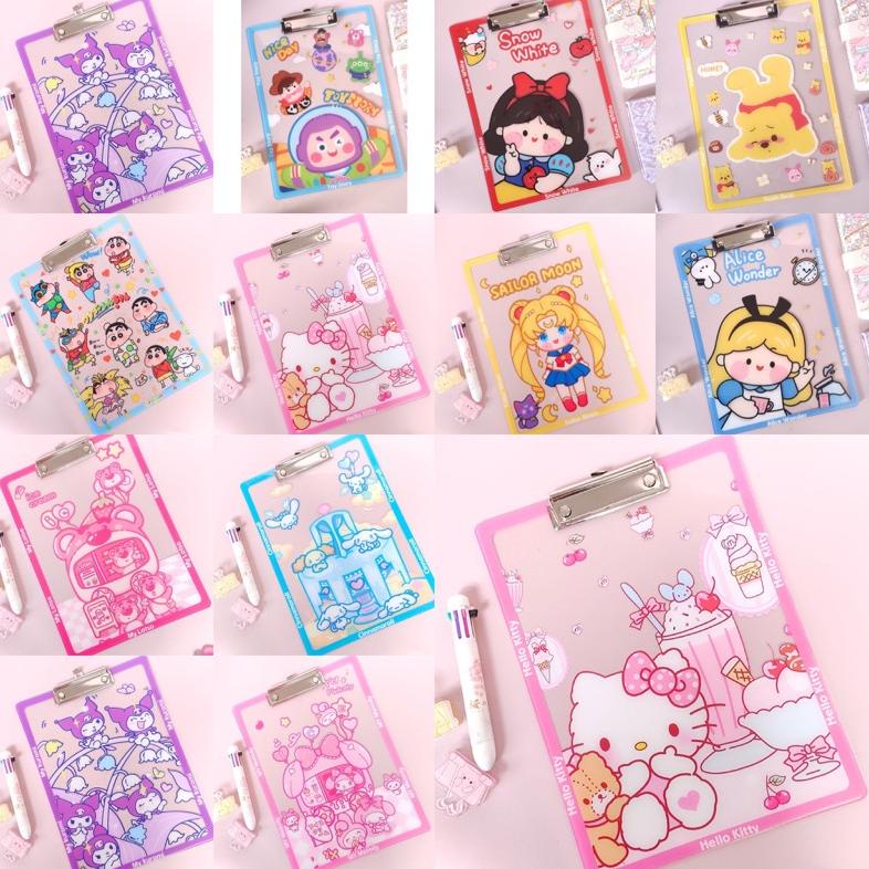

Murah Papan Klip Ujian Karakter Sanrio Disney Pooh Lotso Buzz Sailormoon Alice Lucu Unik Hadiah Gift Adct68
