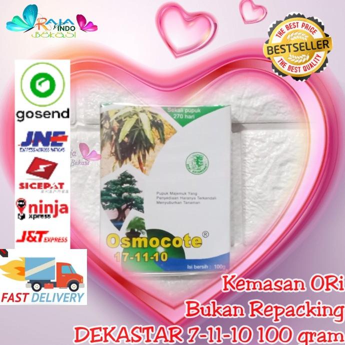 Trending Ori Dekastar Plus 17-11-10 Te 100 Gram Pupuk Dekastar Osmocote 14-14-14 Daun Anggrek Majemu