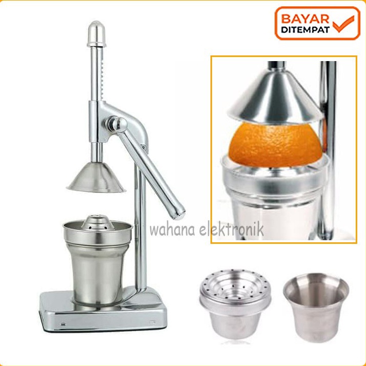Harga Bersahabat.. ALAT PEMERAS PEMERASAN JERUK MANUAL BESI STAINLEES/ ALAT PERASAN JERUK
