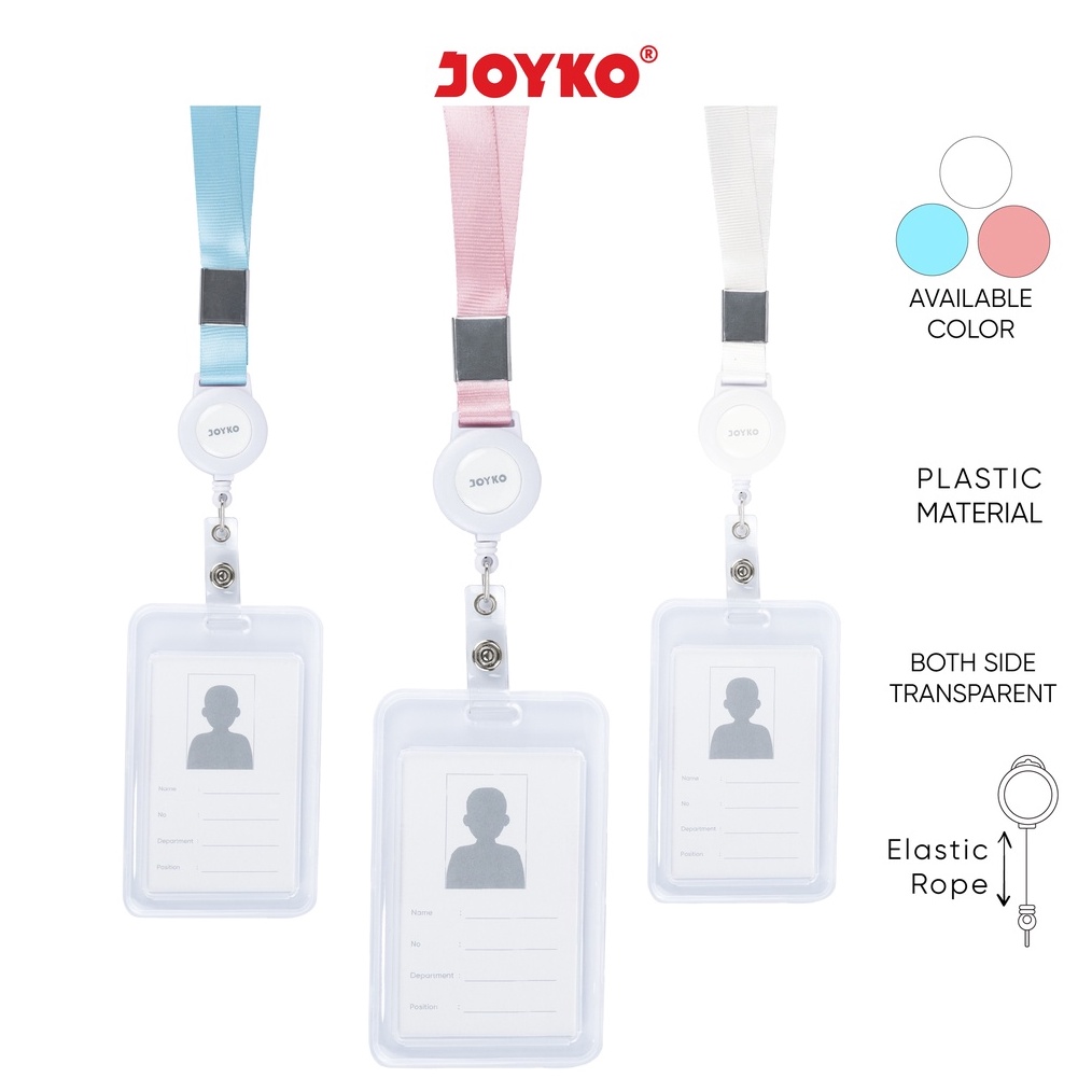 

GJXV0611 Name Tag Tanda Pengenal Gantungan Kartu Nama Joyko NT-78 ~ 80