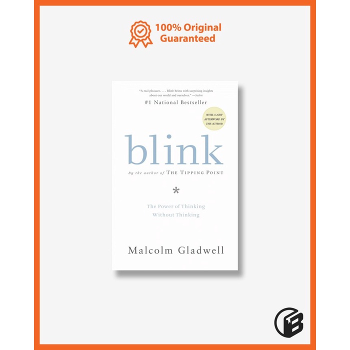 PROMO BUKU IMPORT BLINK BY MALCOLM GLADWELL (ORIGINAL MASS PAPERBACK) TERLARIS