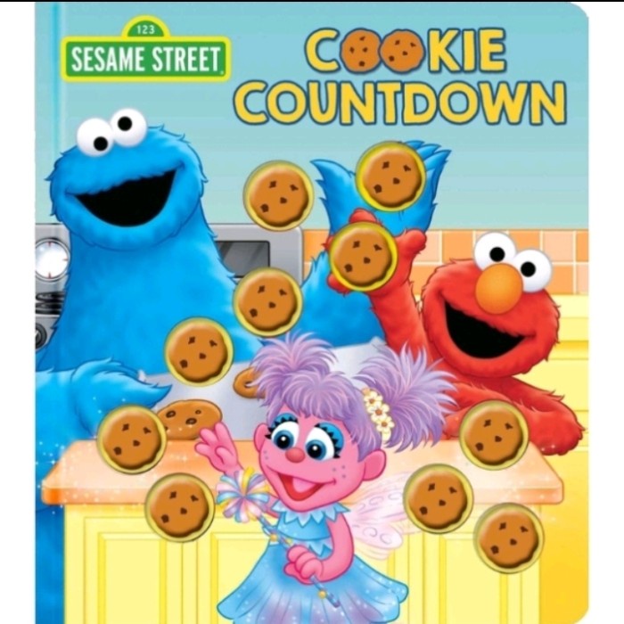 PROMO STORY BOOK SESAME STREET COOKIE COUNTDOWN ELMO STORY BOOK TERBARU