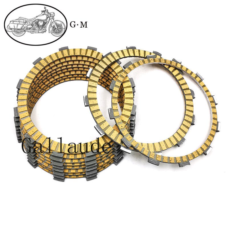 ✅&Motorcycle Clutch Plates Friction Disc Kit For Suzuki GSX1300R Hayabusa DL1000 V-Strom SV1000 SV10