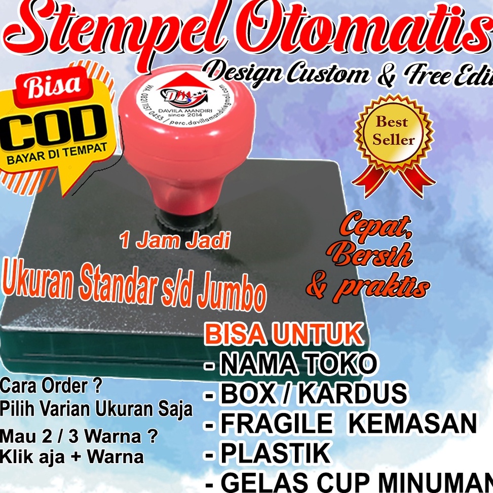 

XLMX3947 stempel jumbo / stempel kardus / fragile / plastik / cup gelas plastik design custom