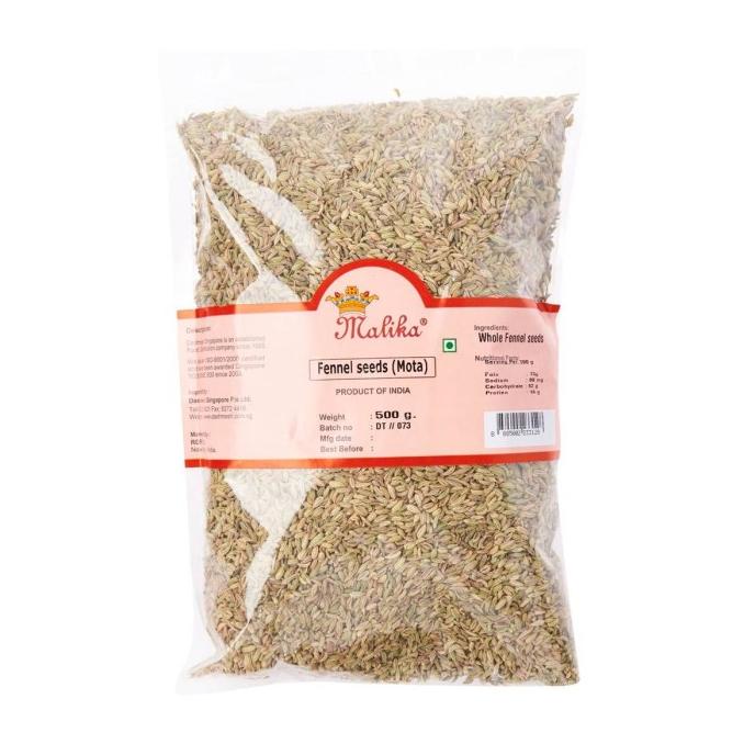 

*#*#*#] Malika Fennel Seeds 500g / Biji Adas Manis Utuh Premium / Bumbu India