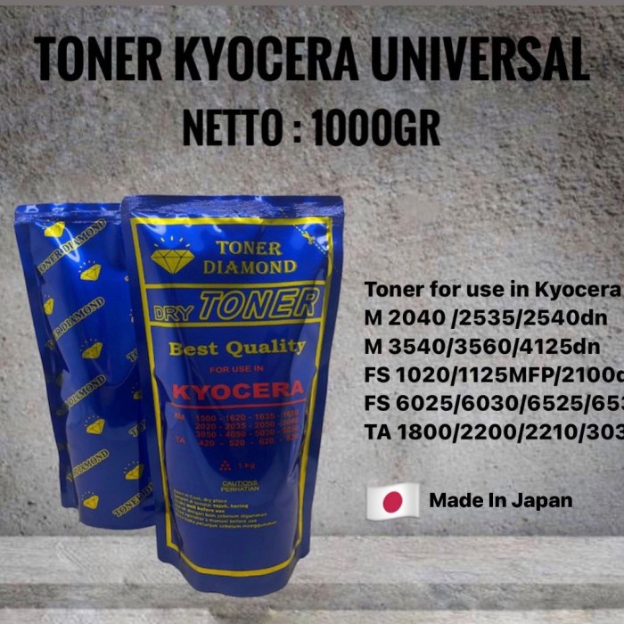 Terlaris Toner Kyocera Universal - Toner / Tinta Fotocopy Kyocera Original