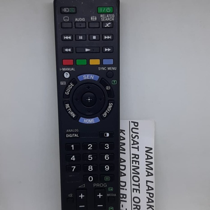 Terlaris Remote Remot Tv Sony Bravia Led Rm-Gd027 Original Asli