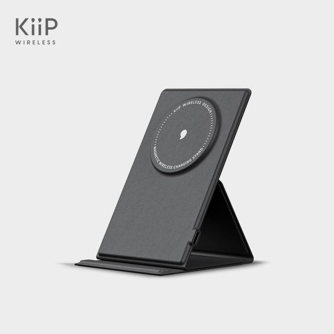 KIIP WIRELESS W50 MAGNETIC STAND WIRELESS CHARGER 15W PHONE HOLDER