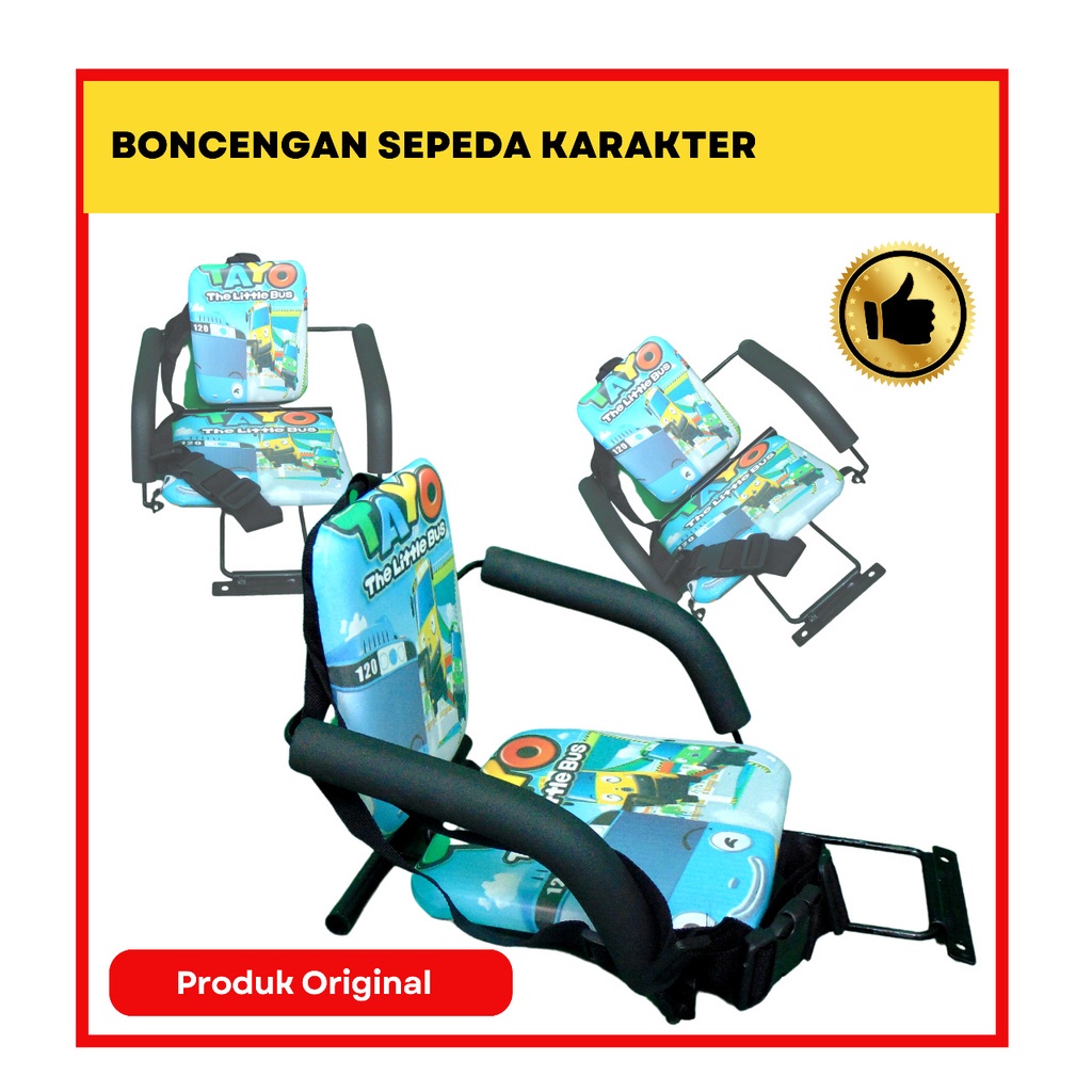 ' boncengan sepeda motor matic anak boncengan sepeda anak - anak lipat jok sandaran kursi boncengan