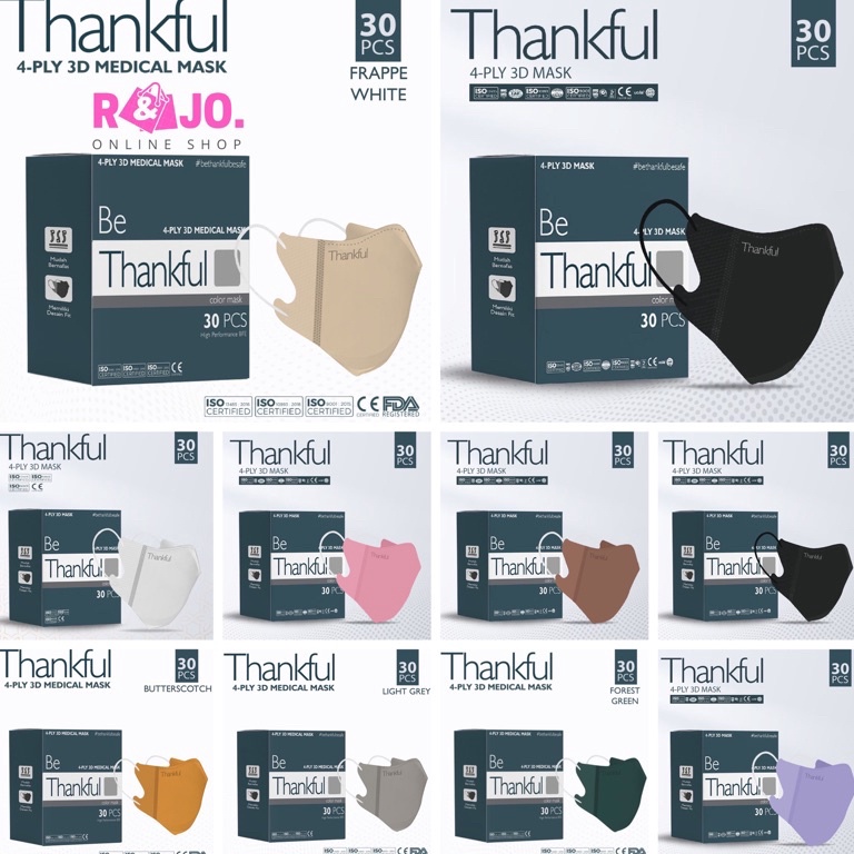 じ Masker Thankful duckbill 4ply 3D mask く