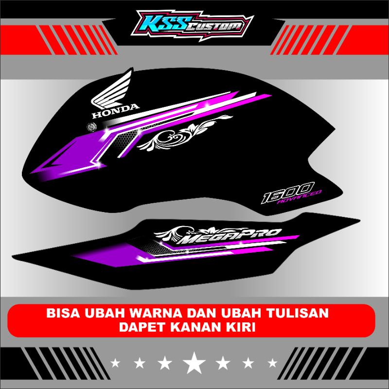 striping megapro primus custom variasi - striping mp primus variasi herex striping mp herex