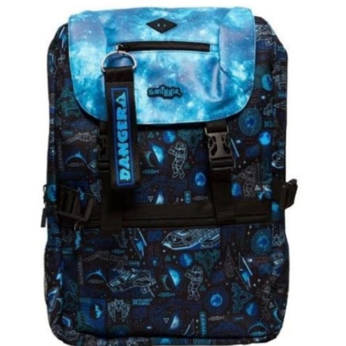 ✿KOP✿ Smiggle Foldover Astronot Backpack/ Ori/ Tas Ransel Anak/ Kado BISA SAMEDAY