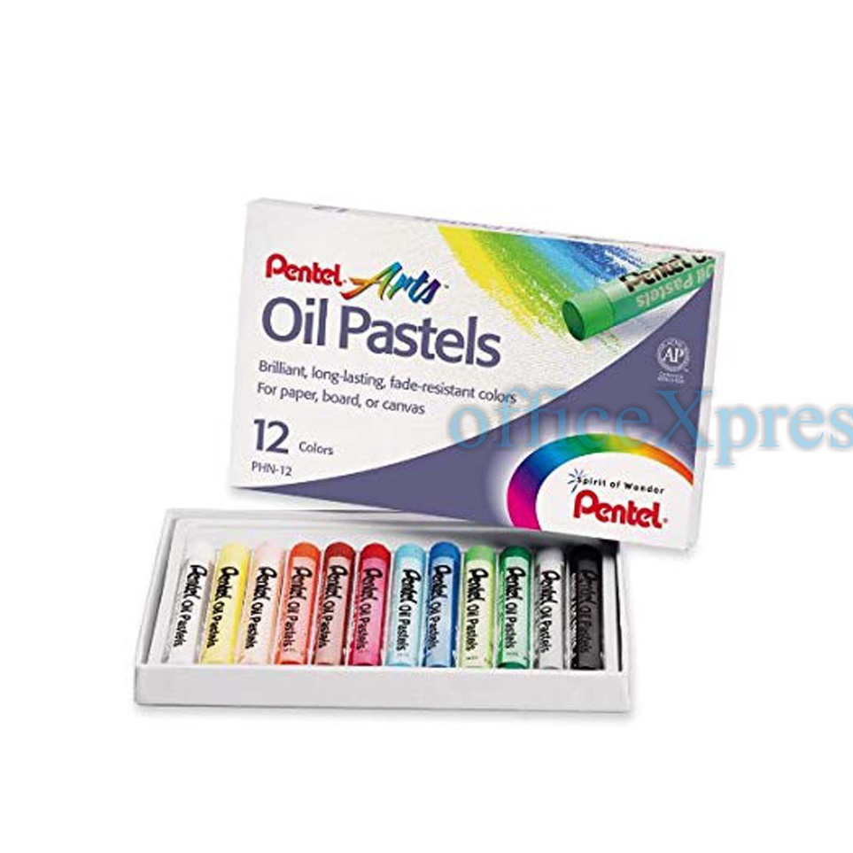 

Serba Murah Krayon Pentel / Krayon / Crayon Pentel / Pentel Oil pastel Crayon 12 Warna