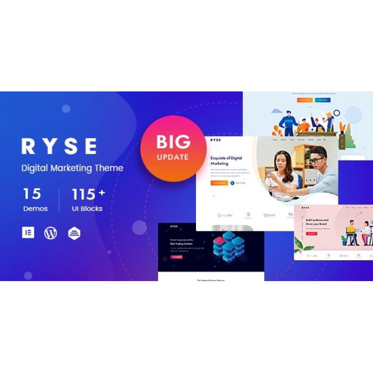 Ryse v4.0.3 – SEO & Digital Marketing Theme