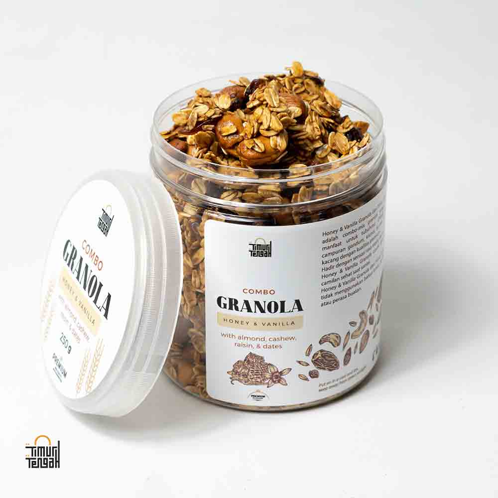 

Granola Vanilla 250 Gr Timur Tengah Sereal Makanan Sehat