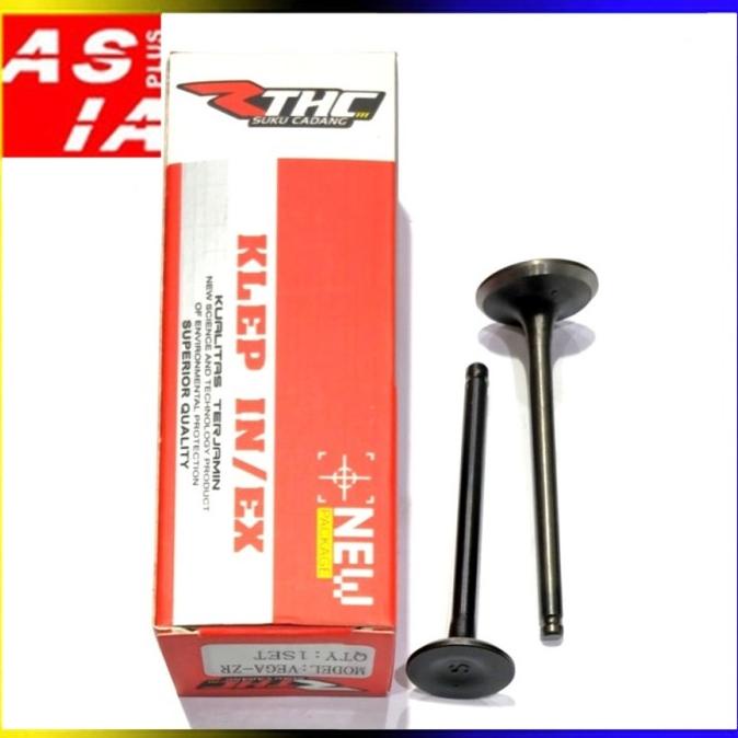 Payung Klep Valve Set In Ex Rthc Premium R7G Racing Motor Vega Zr Original