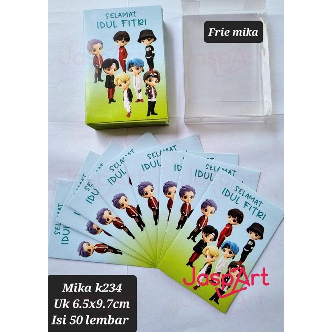 

,,,,,,,] AMPLOP LEBARAN HARI RAYA IDUL FITRI MIKA ISI 50 LEMBAR - mik_k_234