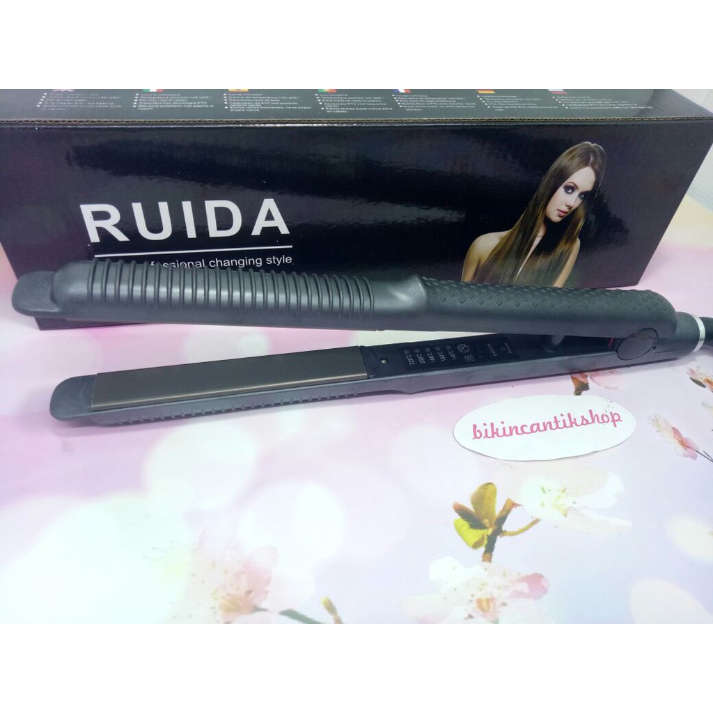 Catokan Ruida 2In1 Lurus Curly Keriting Lurus , Catokan Rambut , Cerac Plate ,