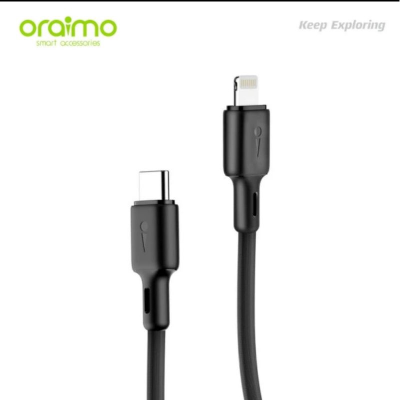 Kabel charging fast 2,4a USB C TO LIGHTNING ORAIMO OCD-CL54 black