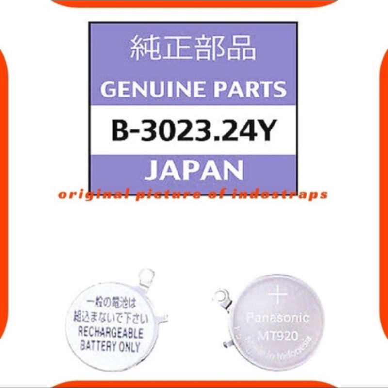 BATERAI SEIKO B-3023.24Y KINETIC CAPASITOR TS920E ORIGINAL 100%