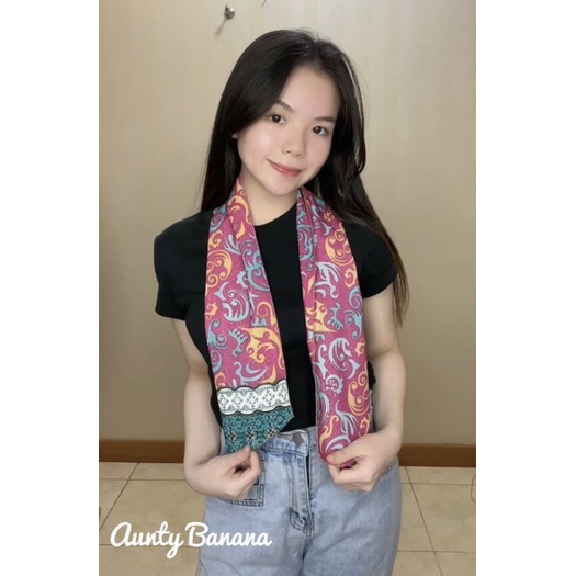 Aunty Banana Scarf Dasi Batik Solo