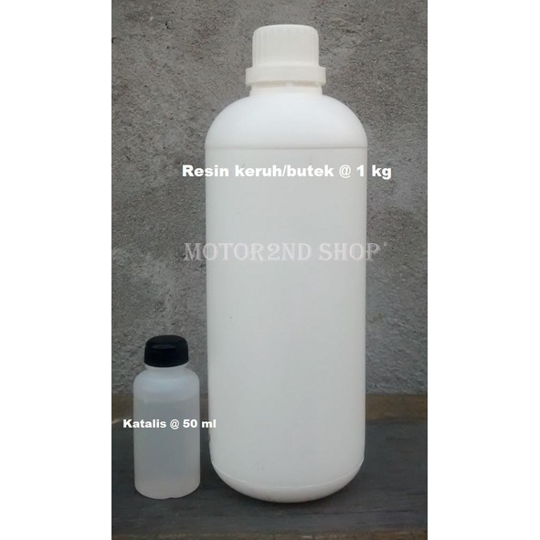

hanya disini] Resin keruh/butek