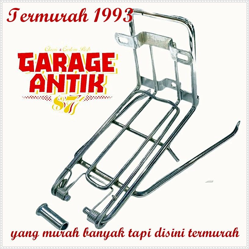 Paket rak jepit depan honda astrea (grand) star prima detail original  Sparepart Motor Jadul