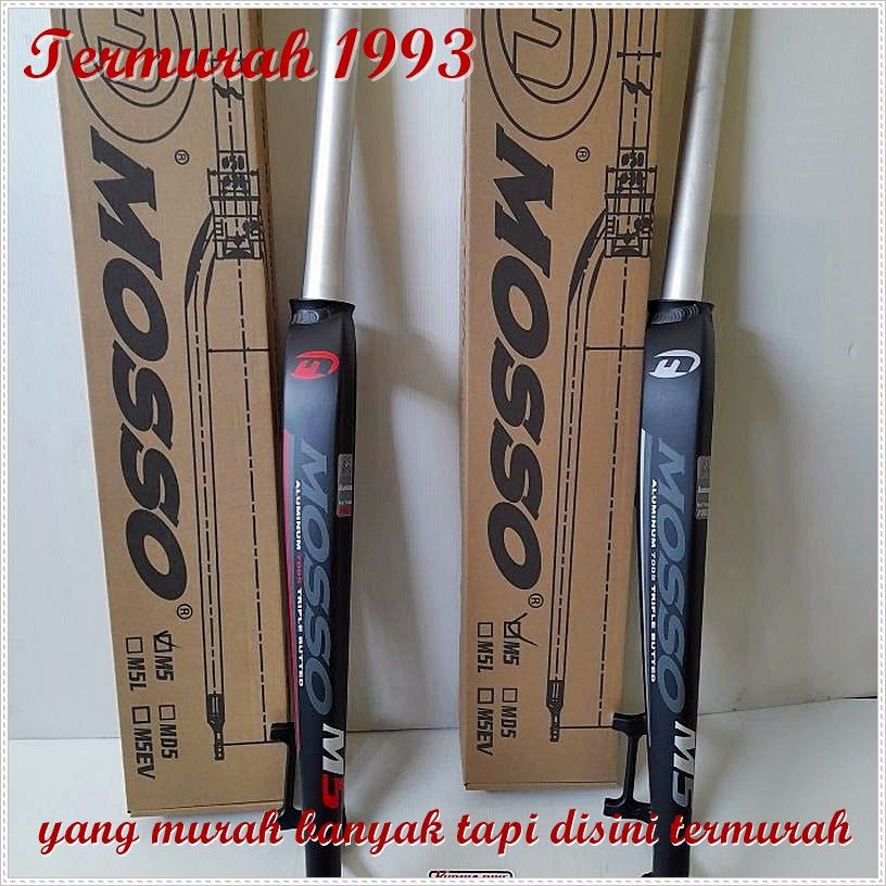 fork mosso rigid M5 Sparepart Sepeda Termurah