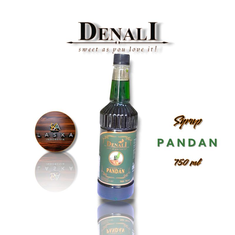 

Denali Pandan Syrup 750 ml - Sirup Denali Rasa pandan